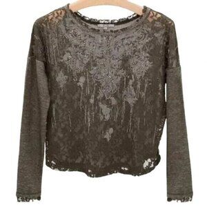 Miss Me Lace Embellished Top